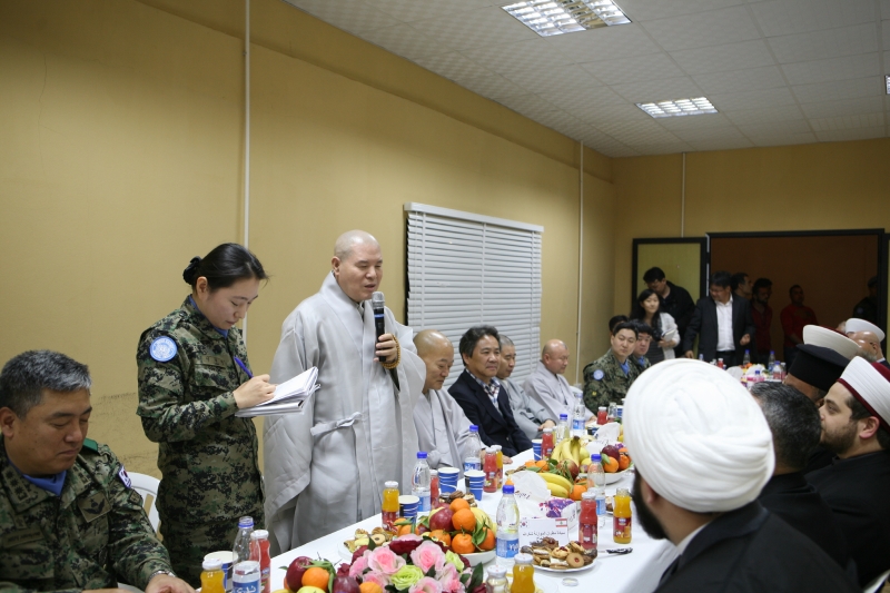 2015.03.01_레바논, 동명부대 방문,지역 종교 지도자들과 환담